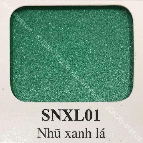 Kính Ốp Bếp Màu Nhũ Xanh Lá (SNXL01)