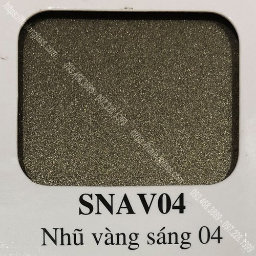 Kính Ốp Bếp Màu Nhũ Vàng Sáng (SNAV04)