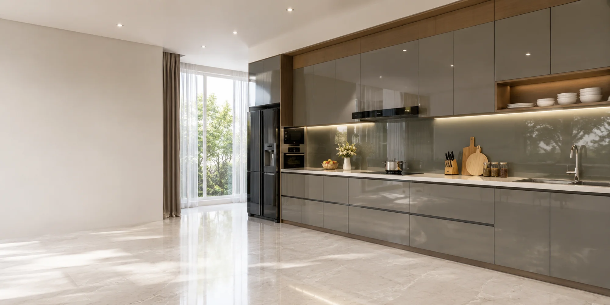 Product Kính Ốp Bếp Màu Nhũ Thiếc 02