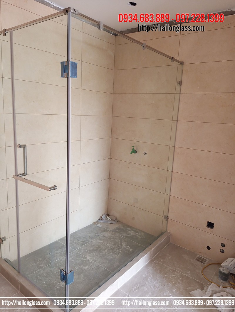Kính phòng tắm 90 độ vuông góc phụ kiện VVP 304